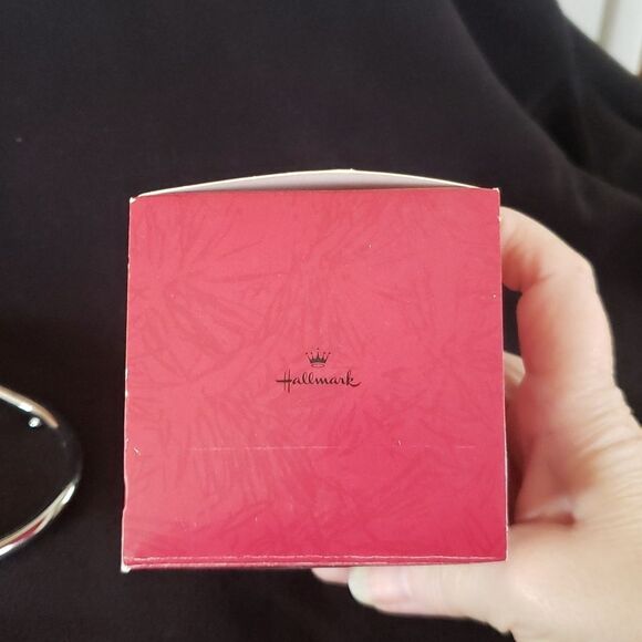 Hallmark Mary Engelbreit "Let It Snow" Snowman Christmas Ornament Dated 1994 - Picture 5 of 13